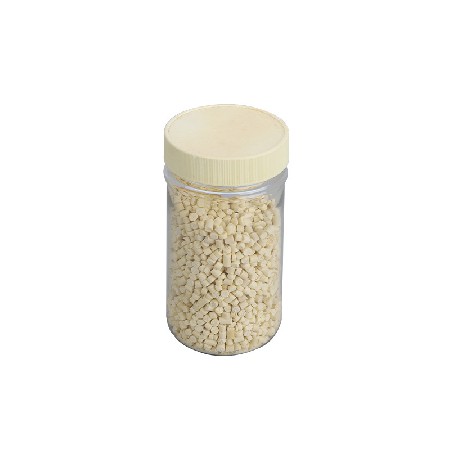 Raw material particles for PVC extrusion